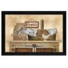 "Family Still Life" By Linda Spivey; Printed Wall Art; Ready To Hang Framed Poster; Black Frame