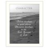 "Character" By Trendy Decor4U; Printed Wall Art; Ready To Hang Framed Poster; White Frame