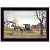 "Goin' to Market" By Billy Jacobs; Printed Wall Art; Ready To Hang Framed Poster; Black Frame