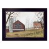 "Mail Pouch Barn" By Billy Jacobs; Printed Wall Art; Ready To Hang Framed Poster; Black Frame