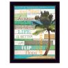 "Good Things" By Marla Rae; Printed Wall Art; Ready To Hang Framed Poster; Black Frame