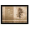 "Its About Love" By Marla Rae; Printed Wall Art; Ready To Hang Framed Poster; Black Frame