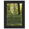 "Irish Blessing" By Trendy Decor4U; Printed Wall Art; Ready To Hang Framed Poster; Black Frame