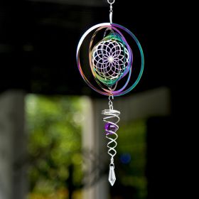 15cm Colorful Lucky Tree Wind Chimes (Option: C-15CM Diameter)