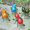 Metal Ant Shaped Ornaments Garden Yard Patio Decorations