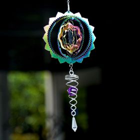 15cm Colorful Lucky Tree Wind Chimes (Option: G-15CM Diameter)