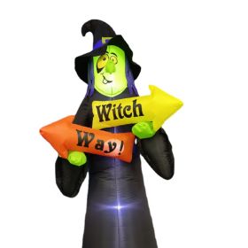 Inflatable Model For Halloween Ghost Luminous Inflation Model Decoration Ornaments (Option: European Standard)